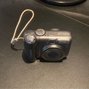 Canon Gray Digital Camera with Strap